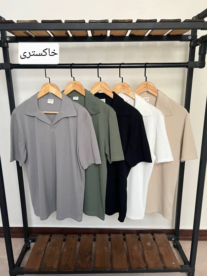 تیشرت یقه‌اولدمانی – کد 4232