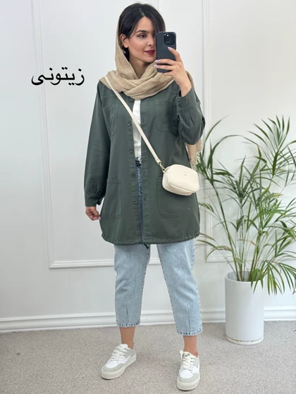 مانتو کتان ماهسیما