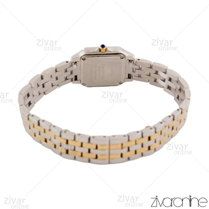 ساعت مچی کارتیر زنانه مدل پنته دورنگ طلایی دور نگین 103803