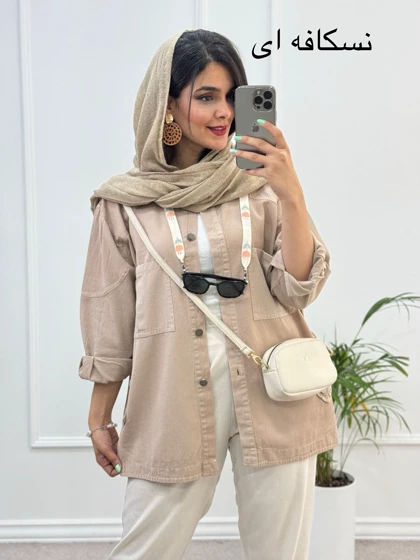 مانتو کتان آیین *