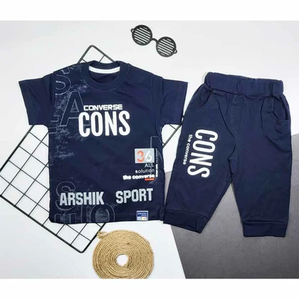 تیشرت شلوارک بچه گانه پسر CONS
