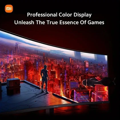مانیتور گیمینگ خمیده شیائومی Xiaomi اصل مدل G34WQi سایز 34 اینچ