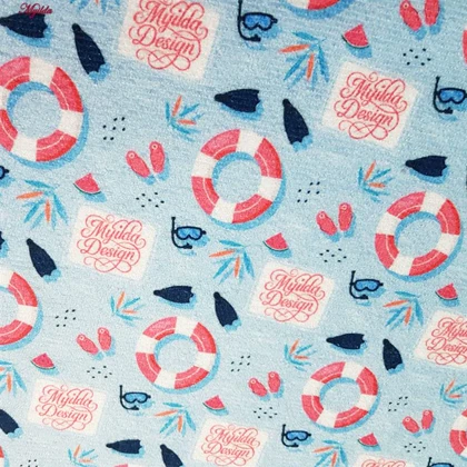 حوله استخری ماییلدا طرح تفریحات ساحلی کد 5539 سایز 100x50 سانتی متر