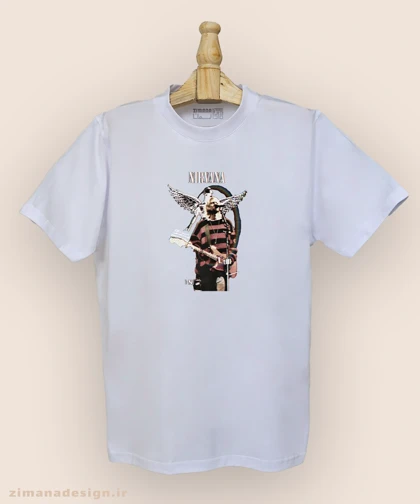 تیشرت مردانه و زنانه طرح نیروانا کد 982