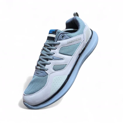 کتانی اسکیچرز کوانتوم فلکس سایز 37 تا 48 طوسی کرم