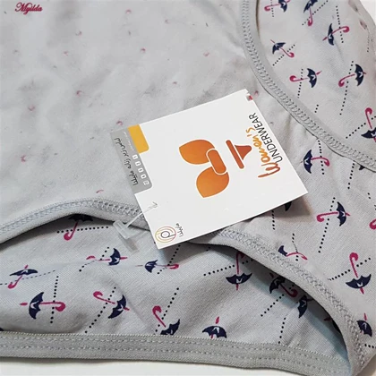 شورت زنانه مدل چاپدار کد 5071-1 بسته 6 عددی