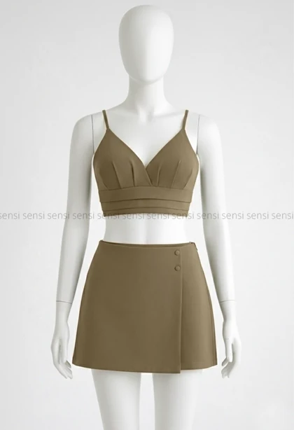 ست نیم‌تنه دامن نما مازراتی کد1005328