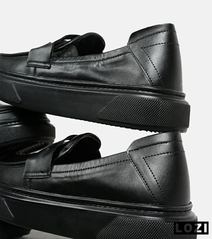 کالج مردانه مشکی Bottega Veneta مدل 6973