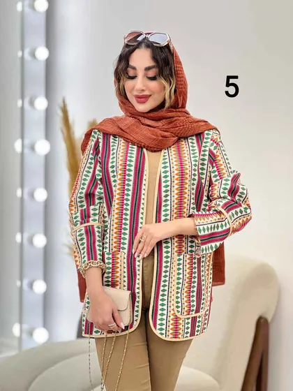 مانتو طرح سنتی آذر
