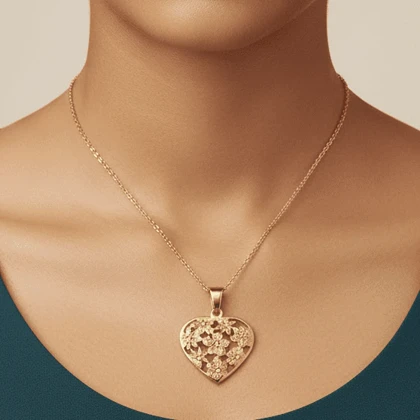 گردنبند زنانه قلب