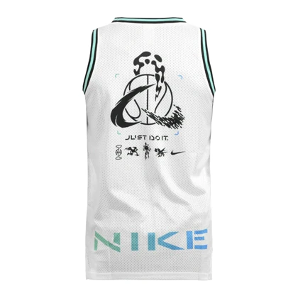 رکابی ورزشی مردانه نایک مدل Dri Fit-235 سفید