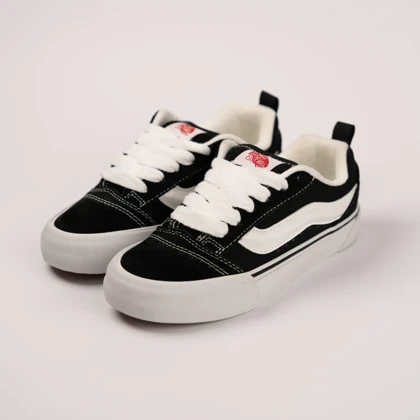 کفش ونس مدل نواسکول/vans knu black and white
