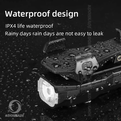 چراغ دوچرخه و نگهدارنده موبایل 4 کاره HY068