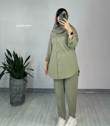 مانتو مداد رنگی تابان 4