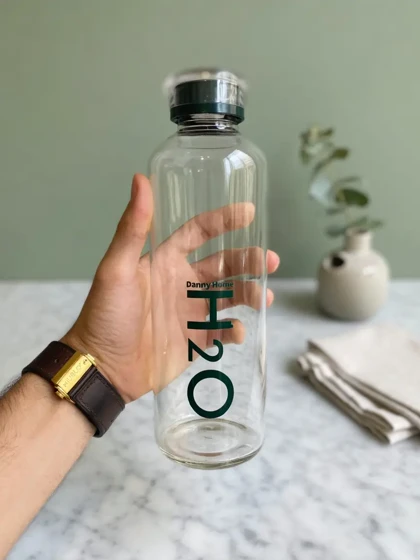 بطری پیرکس 750 میل طرح H2O دنی هوم وارداتی