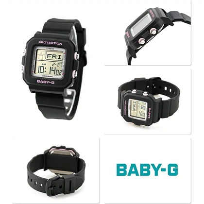 ساعت مچی دیجیتال زنانه کاسیو CASIO مدل BGD-10KH-1DR ضد ضربه