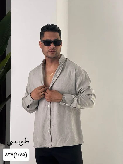 پیراهن مردانه لینن1070mc