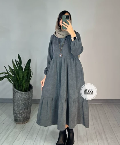 پیراهن مانتویی تانیا