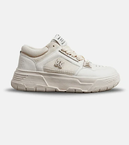 کفش کتانی کرم AMIRI MA2 Leather