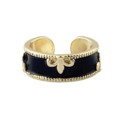 انگشتر دخترانه طرح میناکاری