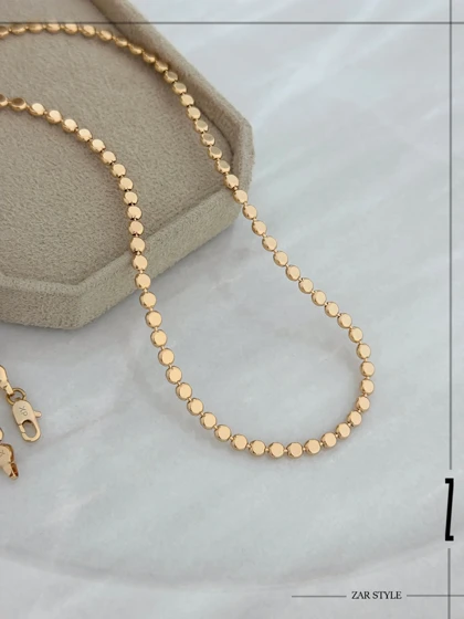 گردنبند مهره‌ای فلت