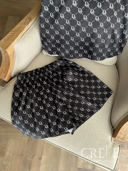 تاپ شلوارک طرح دیور