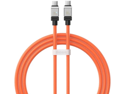 کابل سوپر فست شارژ تایپ سی به تایپ سی 100 وات یک متری بیسوس Baseus CoolPlay Series Fast Charging Cable Type-C - Type-C