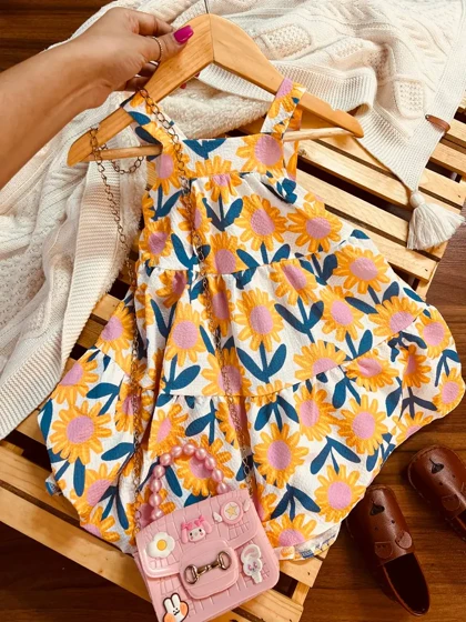 پیراهن آفتابگردون