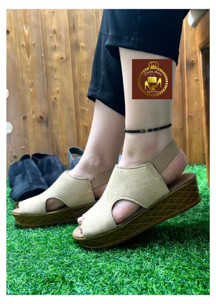 صندل لژدار زنانه پشت کش