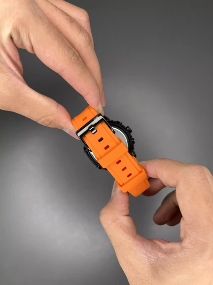 ساعت مچی نیوی فورس بند نارنجی Naviforce