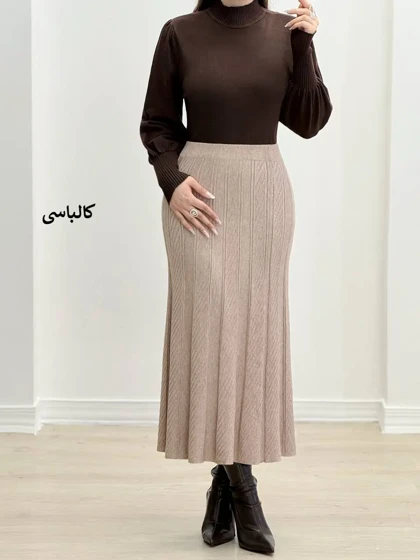 7570-دامن بافت کد 515