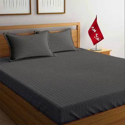 سرویس ملحفه و روبالشتی مینیمال هتلی راه راه