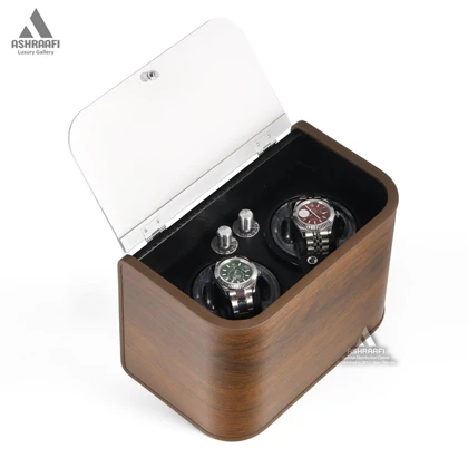 وایندر ساعت مچی 2 عددی Automatic Watch Winder 2-BrK