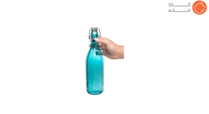 بطری شیشه ای دکوور طرح کنگره کد 7264