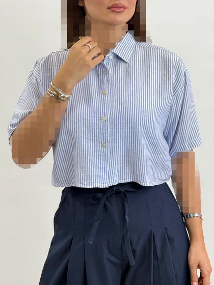 شومیز کراپ Zara 0108