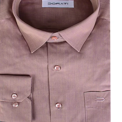 پیراهن مردانه رسمی ساده پیازی