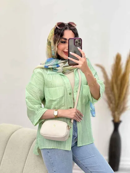 شومیز دو جیب دیما