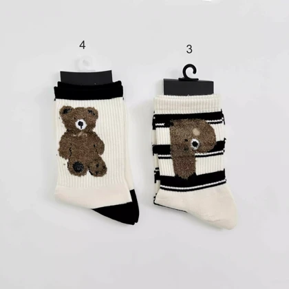 جوراب راه راه تدی 1007007