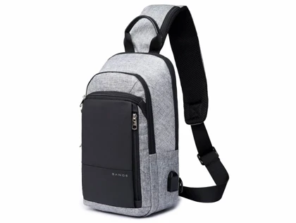 کیف کراس بادی مردانه بنج اصل BANGE BG-1911 با پورت USB