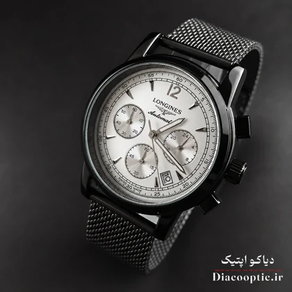 ساعت مچی مردانه برند Longines سه موتور مدل DO1157 حصیری