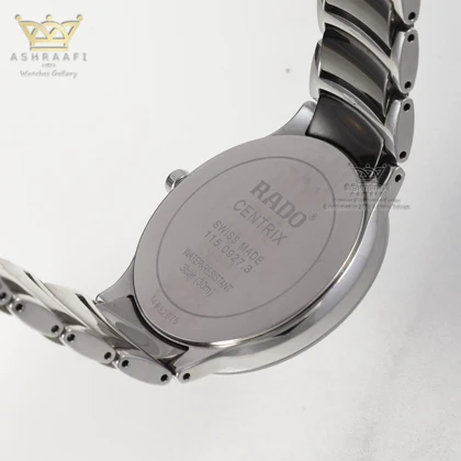 ساعت رادو اورجینال دست دوم Rado Centrix Grey Dial R30927132