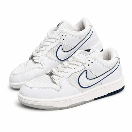 کفش کتانی مردانه نایک جردن SB سفید دورنایک سرمه ای Nike Jordan SB