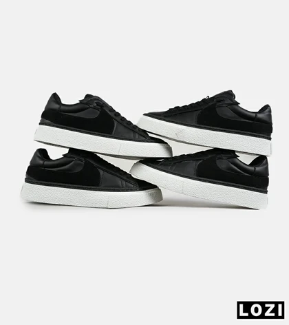 کفش نایک مردانه و زنانه مشکی Nike Blazer Low 77 Jumbo