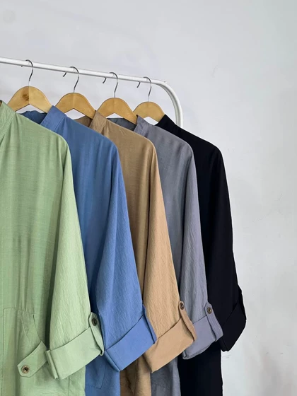 مانتو دکمه دار قاصدک1