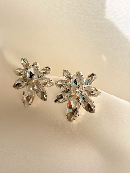 گوشواره طرح جواهر برند زارا کد 9102