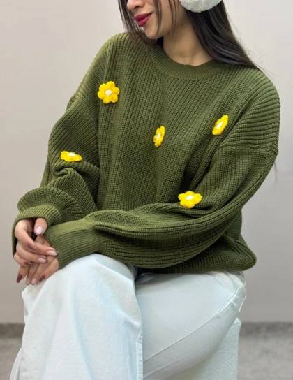 بلوز بافت گل‌دار 43