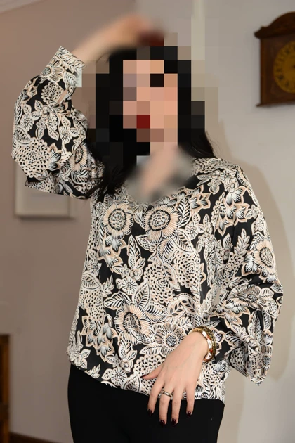 شومیز مجلسی کرپ ساتن سیتا