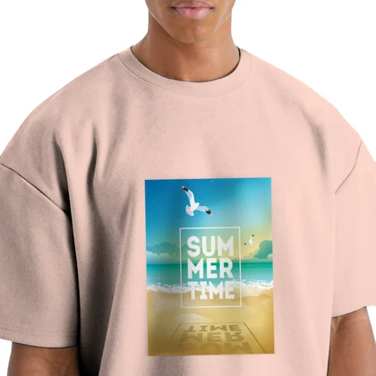 تیشرت مردانه اورسایز Summer 1991 مدل TS1974