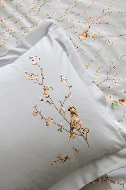 سرویس روتختی دو نفره Karaca Home مدل Tarin پنبه - نعنایی
