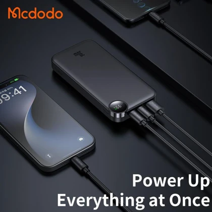 پاوربانک 10000 تایپ سی و USB با توان 30 وات مک دودو MCDODO MC-3850